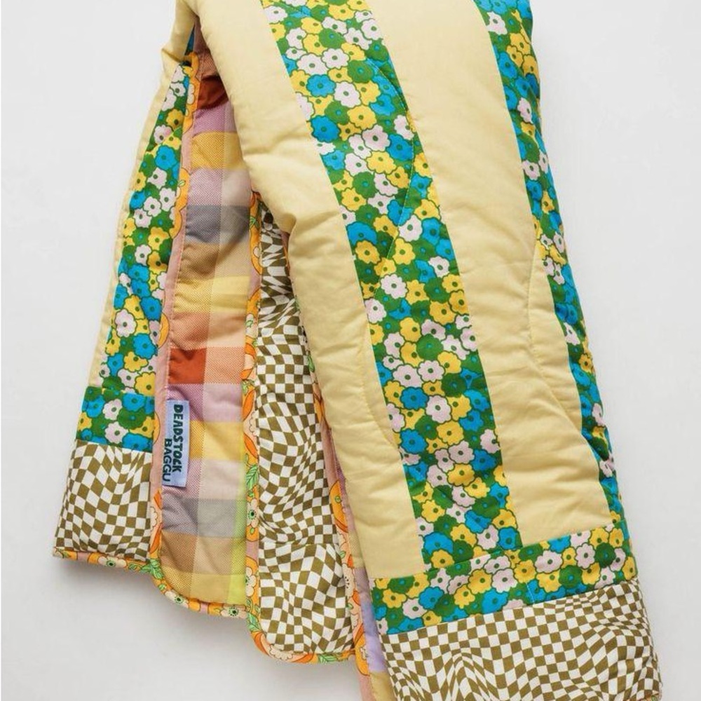 ISO - Baggu Deadstock Floral Quilt
